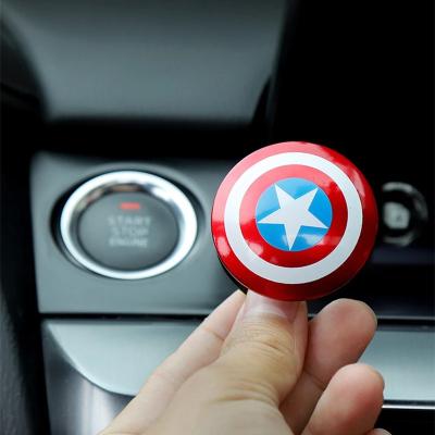 China One Luxury Auto Interior Auto Engine Start Stop Key Cover Push Button Start Button Cover for sale