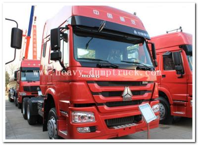 China 10 wheels Sinotruk Howo tractor truck / prime mover with luxury cabin and 12R20 tires for sale