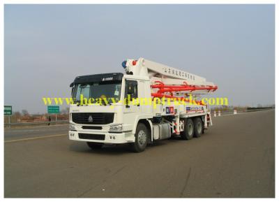 China 39m concrete pump truck  boom HOWO ZZ5307N4647C with warranty for sale