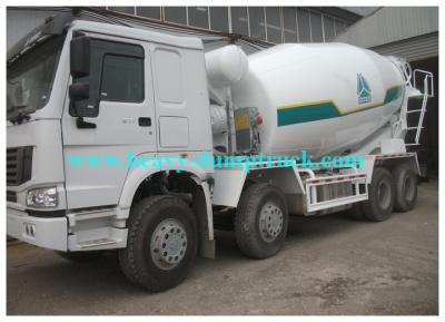 China Sinotruk Howo concrete mixer truck 14m3 8x4 with hydraulic system for sale