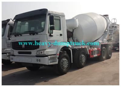 China Sinotruk Howo brand Concrete Mixing Truck 8CBM 371 HP whilte color or red color for sale