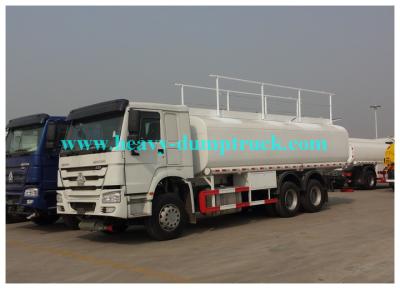 China 25m3 Water tank truck 6X4 drive 300hp  SINOTRUK HOWO 16000L to 25000L for sale