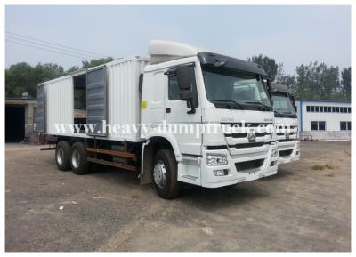 Chine Moteur lourd du lecteur 6x4 de camion de cargaison du haut toit HW79 couchette de double de 266 puissances en chevaux à vendre