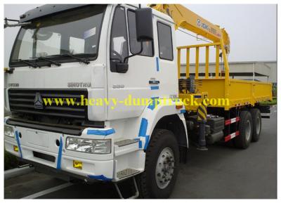 Cina un camion da 371 cavallo vapore ha montato la gru con HW76 la cabina, gru mobile montata camion in vendita