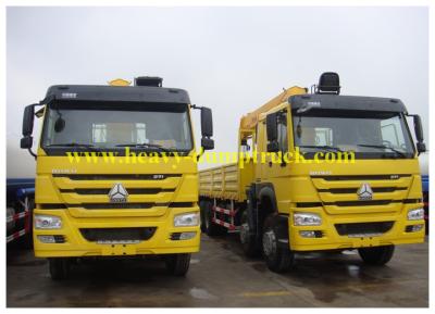 China El camión montó la grúa móvil Sinotruk HOWO 6X4 10 toneladas con la cabina HW76 en venta