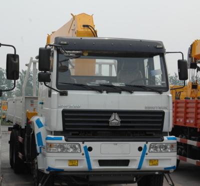 China O guindaste montado reboque Sinotruk Howo 6x4 12 toneladas de XCMG equipa-se com o freio de disco à venda