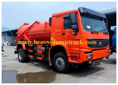 Chine Camion-citerne aspirateur d'aspiration d'eaux d'égout de Howo 10 CBM 6x4 pour le nettoyage sanitaire d'égout à vendre