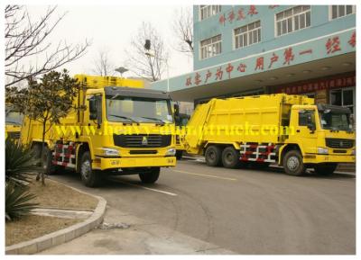 Chine L'élimination des déchets troque Sinotruk Howo 16 CBM 6X4 pour le nettoyage de rue à vendre