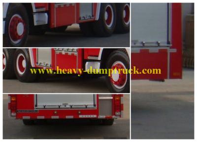 China Fire Fighting Vehicles196HP Red Color Diesel pumper electric devices for city and forest for sale