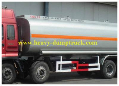 China 28 CBM Chemical Tank Truck  for acide , carbon steel Fuel Tank Trailer for sale