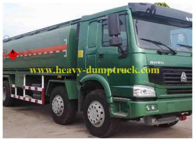 China SINOTRUK HOWO Chemical Tanker Truck for processing fluids 8X4 336 HP anti corrosion for sale