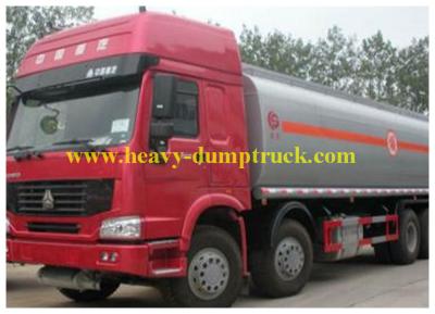 China Liquid Tank Trailer 8x4 28 CBM , CCC Diesel Fuel Tanks For Trucks for sale