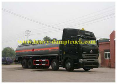 China Chemical tanker truck Sinotruk howo 8X4 30 CBM , Liquid  Tank Trailer OEM for sale