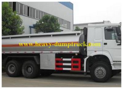 China 6x4 25CBM chemical tanker truck , Howo Liquid  Tank Trailer 75km/h for sale