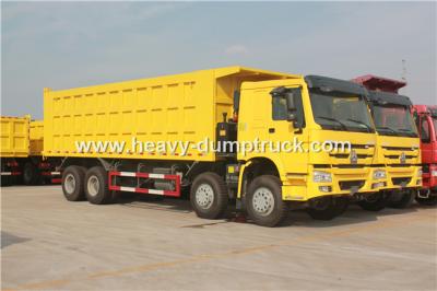 China SINOTRUK HOWO 8X4 12 Wheelers Dump Truck For Mining Site And Construction Project for sale