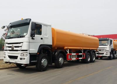 China SINOTRUK HOWO  8x4 Horsepower 371Hp Engine Oil Tank Truck , Oil Tanker Trailer 30m³ / H Pump Flow for sale