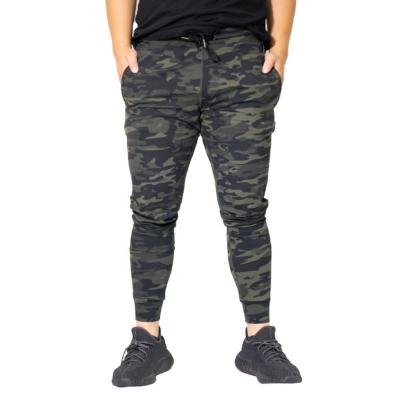 China Fitness 2021 Custom Private Label Skinny Anti-Static Plus Size Unisex French Terry Men Sweatpants Camouflage Joggers Joggers Pants for sale