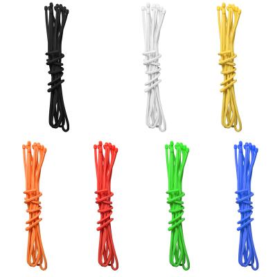 China Eco - Friendly Food Grade Silicone 66 Cable Tie Self Locking Reusable Cable Ties Durable In Use Zip Tie for sale