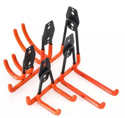 China Heavy Duty Stored Garage Tool Hooks Set Wall Hooks Storage Utility Hooks Garage Bikes Tools Organizer for sale