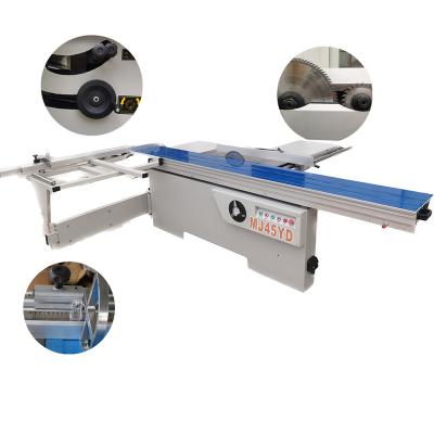 China MJ45D Horizontal Woodworking Precision Planer Saw Machine Wood Cutting Sliding Table Saw For MDF PVC Plywood for sale