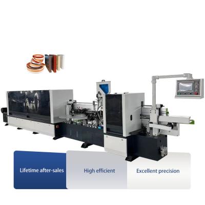 China MDF Production/HDF Production PVC MDF CNC Edge Banding Machine Automatic Panel Cutting and Edge Banding Woodworking Edge Bander Machinery for Furniture Trimming for sale