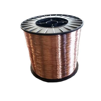 China 0.6mm 0.67mm 0.68mm 0.7mm 0.75mm 0.78mm 0.8mm 0.9mm MS Copper Coated Steel Weld Wires for Coil Nails for sale