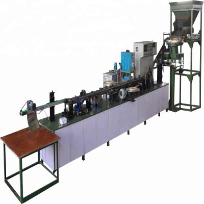 China Building Material Stores Automatic Paper Tape Nail Making Machine for sale