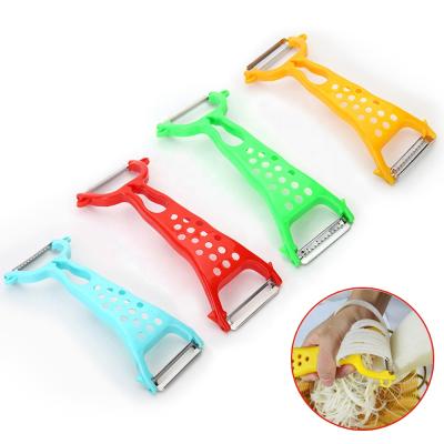 China Viable newcomer newcomer skin kitchen tool instrument super sharp vegetable fruit peeler peeler with muti-color for sale