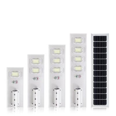 China Outdoor Solar Street Light 50W 100W 150W 200W All in One Solar Street Light for sale