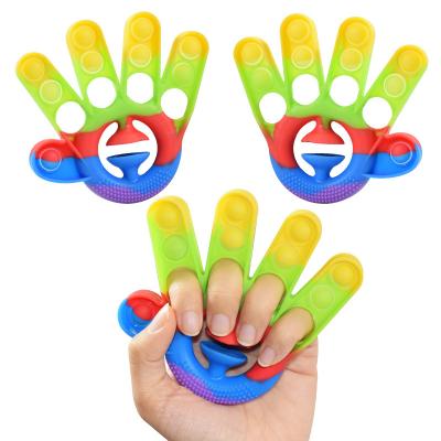 China Effort Relax Toy Party Poppers Noise Maker Squeeze Squishy Push Up Bubble Silicone Sensory Toys Snap Squeeze Squeeze Toy for sale