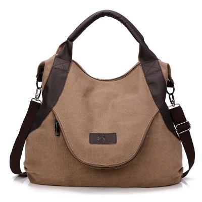 China Fashion Moq 1 PC Canvas Strap Bag Girls Cross - Body Purse Shoulder Bags For Women for sale