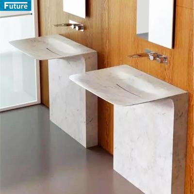 China Modern Natural Marble Bathroom Sink Marble Sink for sale