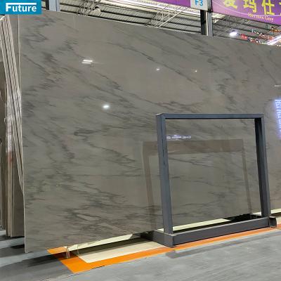 China Yashi Slab Tile Modern Gray Marble Onyx Natural Stone Marble Tiles for sale