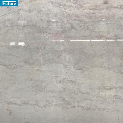 China Modern Alba Gray Marble Onyx Marble Stone Slab Flooring Natural Marble Tiles for sale