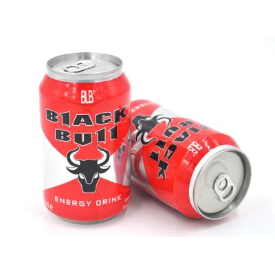 China Cheap Price Low Fat 330mL Canned BLB Black Bull Energy Drink With Carbonate for sale