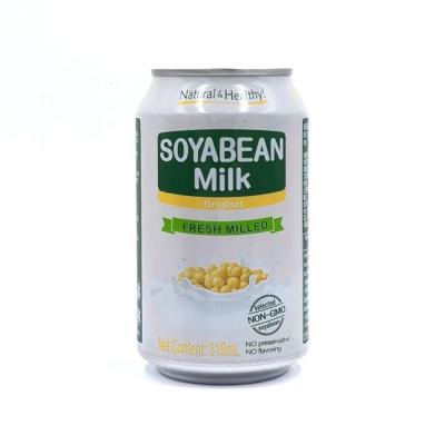 China 310ml Natural Fresh Canned Soy Milk Drink for sale