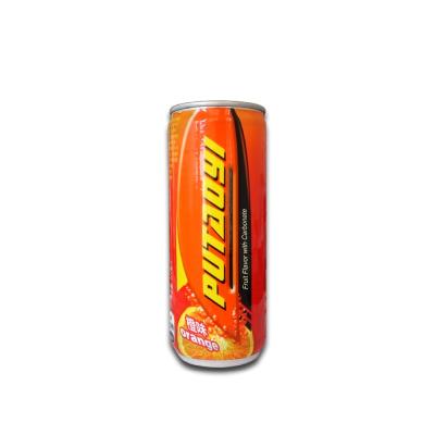 China 250ml low fat private label can (tinned) fruity carbonated drink in China for sale