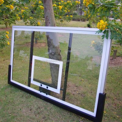 China Basketball Playing Shed For 1800x1050mm Basketball Backboards Tempered Glass for sale