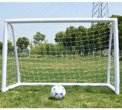 China 244*182*90cm PVC Aluminum Plastic Soccer Goal Post for sale