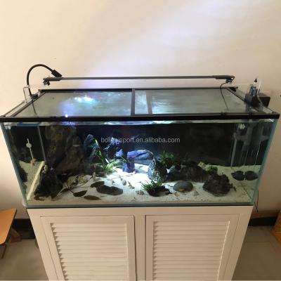 China Viable Decoration Aquarium Custom Fish Tank With Silding Lids for sale