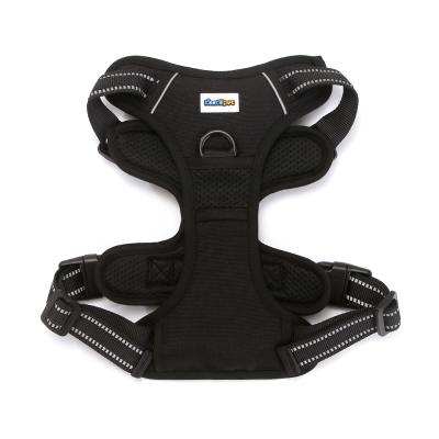 China Kaatapet Padded 3M Luxury Reflective No Pull Adjustable Dog Pet Harness Control Vest for sale