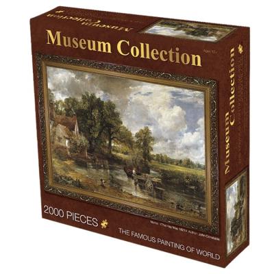 China DIY TOY Made of China Montessori Puzzle Oil Painting Landscape Series 2000 Pieces Adult Puzzles Decompression Artifact Adult Toys for sale