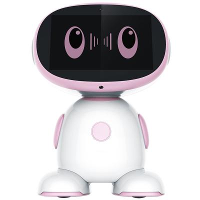 China Hot-selling intelligent early education big-screen educational toy robot with microphone and memory card for sale