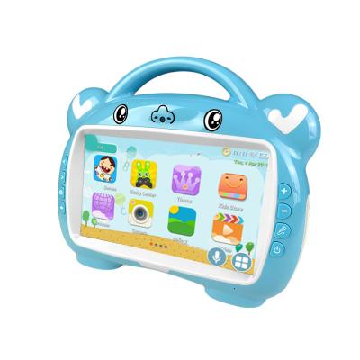 China Toy Good Quality Wired Educational Microphone Plug Into Teaching Machine Toy Laptop Kids 800x480 Memory Card 9 Inch for sale