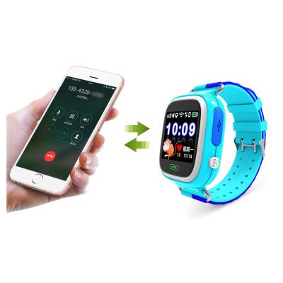 China Good Price Touch Screen USB Charging 750MAH 1.4Inch IPS Touch Screen 2G Network Gps Kids Tracker Smart Wrist Watch for sale