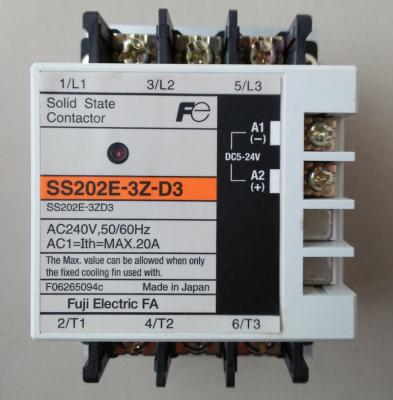 China new original FUJI solid-state contactor SS202E-3Z-D3/F 240V 20A SS202E-3Z-D3/F for sale