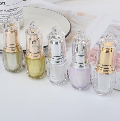 China Packaging Cosmetics Manufacturers Supply Nail Polish Bottle Acrylic Cosmetic Essence Softening Water Bottle for sale