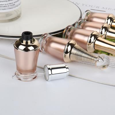 China Unique Cosmetics Factory Wholesale High Quality Empty Nail Polish Pump Packaging Bottles For Free Sample for sale