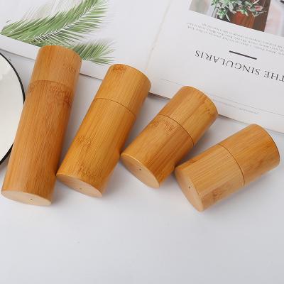 China New Style Cosmetics Squeeze Wooden Cosmetic Bottle Empty Tubes Packaging Containers Cosmetic Bottle for sale