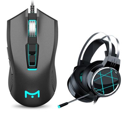 China Symmetry MK100+X9s USB Wired Macro Mute Programming Competitive Peripherals Gaming Mechanical Mouse And Headset Set for sale